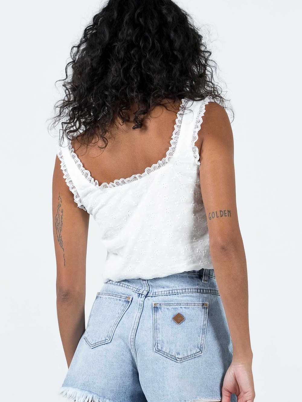 NWT Princess Polly Merrelle Top in White - Picture 5 of 5